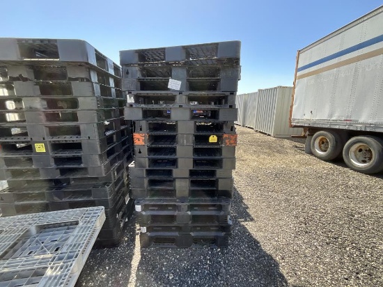 Stack of Plastic Skid