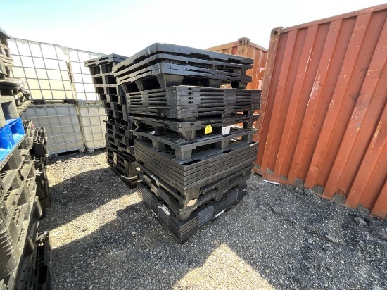 Stack of Plastic Skid