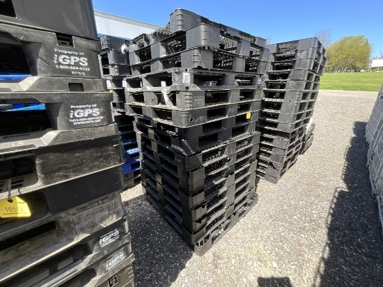 Stack of Plastic Skid
