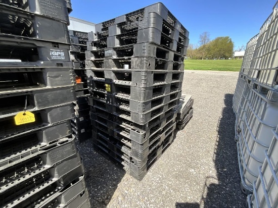 Stack of Plastic Skid