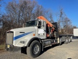 2008 Kenworth Knuckle Boom Flatbed