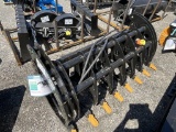 Future FT-CWG72 72 Inch Skid Steer Grapple Curved