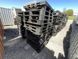 Stack of Plastic Skid