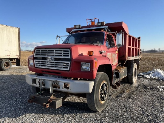 1991 Ford F800 Dump Truck
