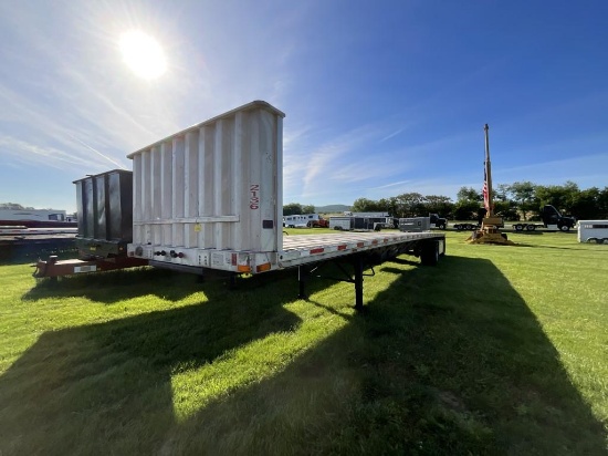 2008 Transcraft Aero Flatbed Trailer