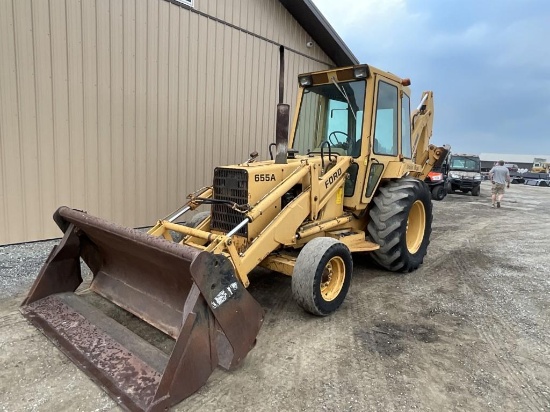 Ford 655A Loader Backhoe