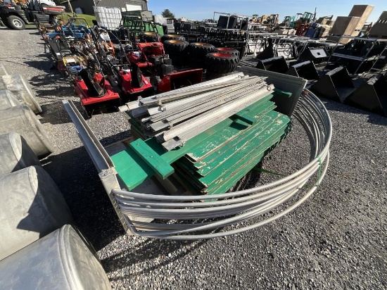 Side rails for 48 Ft Step Deck Trailer