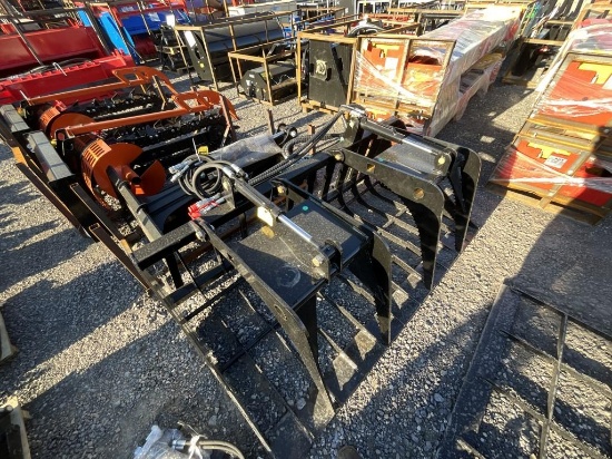 New Future 72" Rock Grapple Bucket