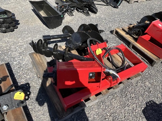 New Future Post Hole Auger 3 Bits
