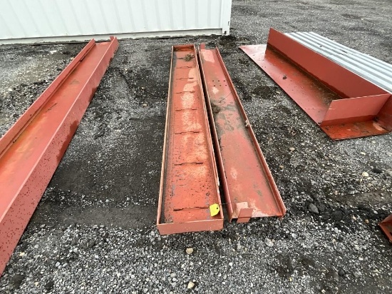 (2) 12ft. I Beams
