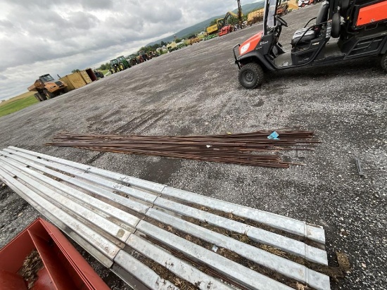 Bundle 1/2" Rebar of Mostly 20ft. Length