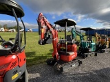 New Agrotk QK20R Mini Excavator (GAS) (RED)