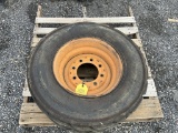 (4) Used 12-16.5 Skid Steer Tires