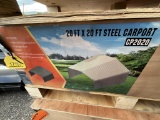 New 20' X 20' Carport