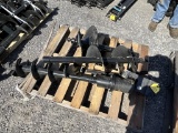 New Mini Excavator Auger W/ 3 Bits