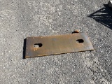 New Future Blank Skid Steer Backing Plate