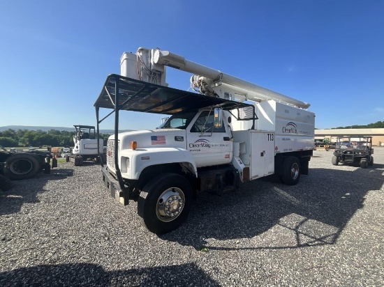 ** AS IS **1998 GMC Truck C7500 Bucket Truck