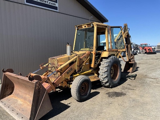 **AS IS** 1983 Ford 555 Loader Backhoe