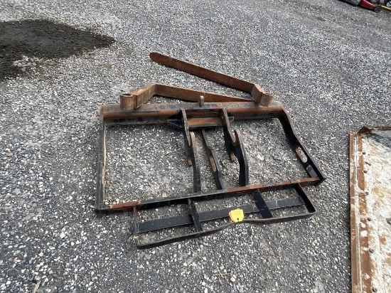 48" Pallet Forks for Wheel Loader