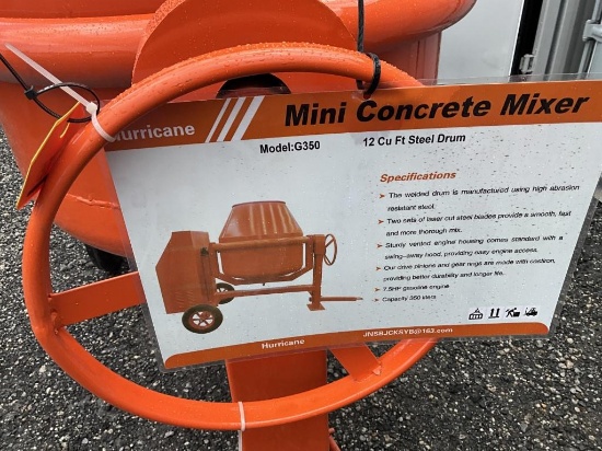 New Concrete Mixer G350