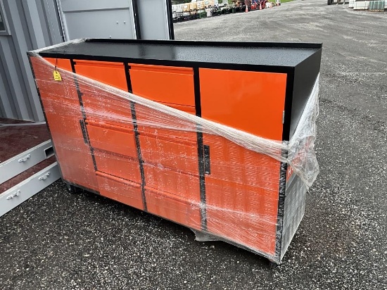 New 10 Drawer 2 Cabinet Work Bench