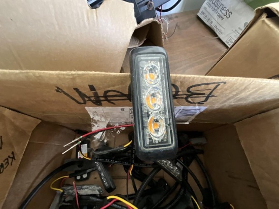 (25) Federal Micro Pulse Amber Lights