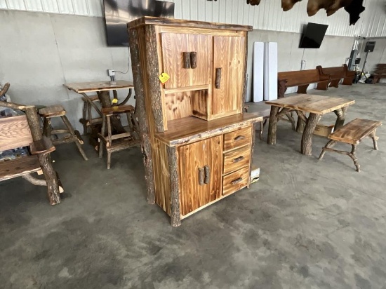 Hade Made Wood Cabnit