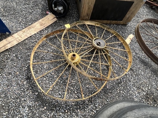 Metal Wagon Wheels