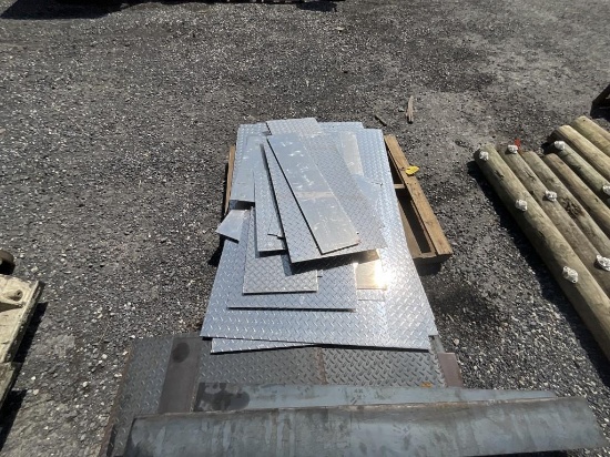 Random Size Aluminum Diamond Plate