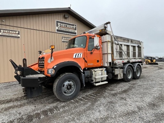 2012 Mack Granite GU713 Dump Truck
