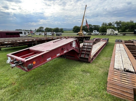 1995 Talbert T3DW Lowboy Trailer
