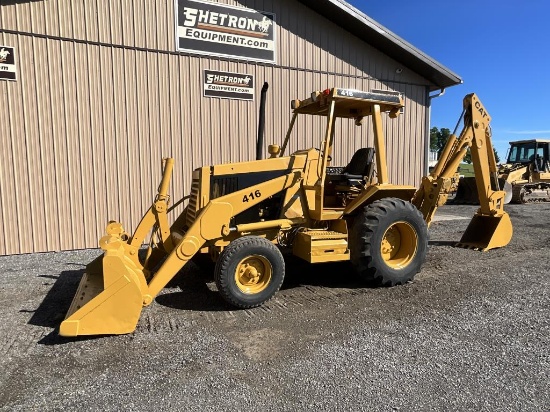 1986 Caterpillar 416 Loader Backhoe