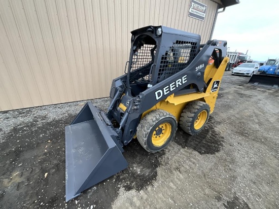 2018 Deere 318G Skid Steer