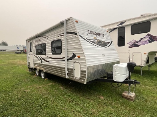 2013 Gulf Stream Conquest 22Ft Bumper Pull Camper