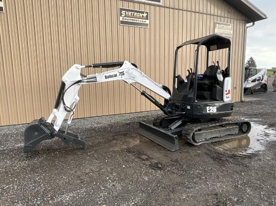 2018 Bobcat E26 Mini Excavator