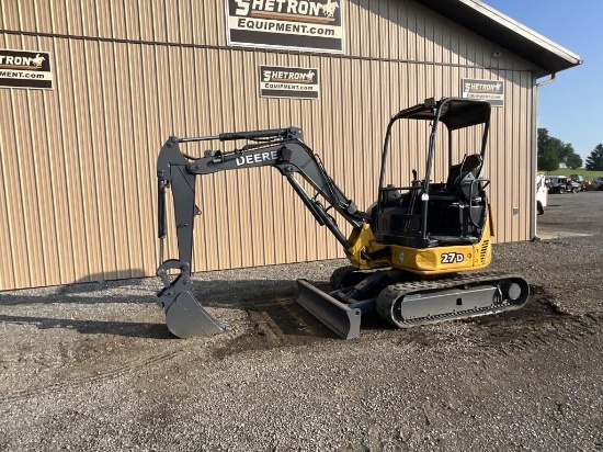 2011 Deere 27D Mini Excavator