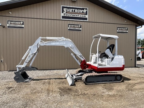 2007 Takeuchi TB135 Mini Excavator