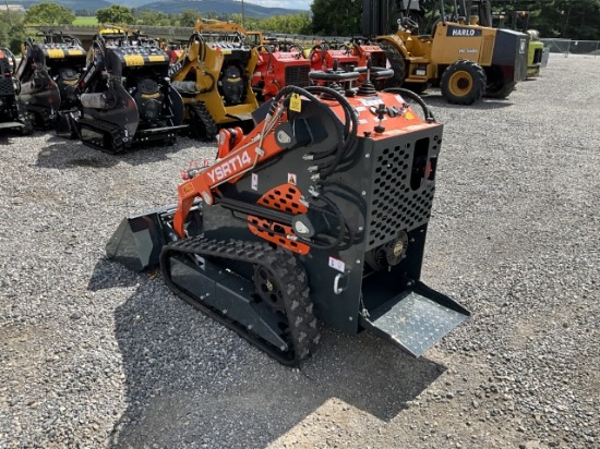 New Agrotk YSRT14 Stand-On Mini Track Skid Steer
