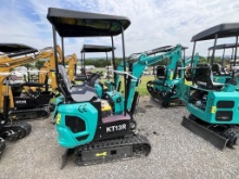 New KT13R Mini Excavator (TEAL/BLACK)(GAS)