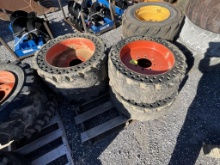 33 x 6 x 11 12-16-5 Skid Steer Wheels