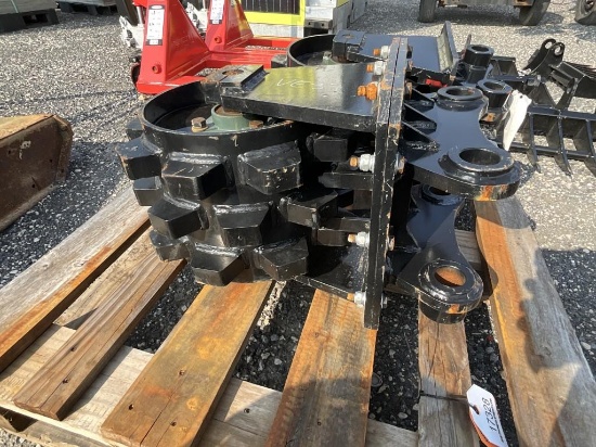 Compact Rollers Attachment for Excavator