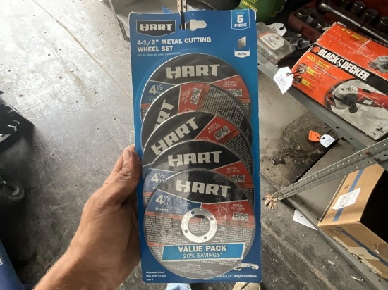 5pcs. 5.5in. Metal Cutting Wheel Set