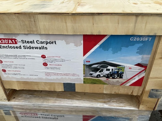 New SDLC2030FT Carport
