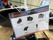 New Agrotk 5pcs. Misc. Excavator Attachment Set