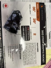 New Wolverine 11-72W Grapple Bucket