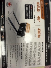 New Wolverine 11-3300G Hydraulic Pallet Fork