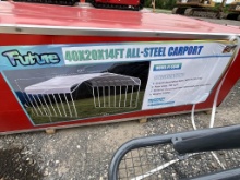 New Future SC40 All-Steel Carport