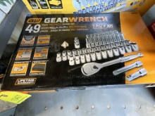 49pcs. Gear Wrench Mechanics Tool Set