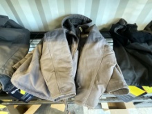 Women's 3XL Carhartt Dark Gray Hooded Coat