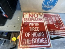 No Trespassing Sign